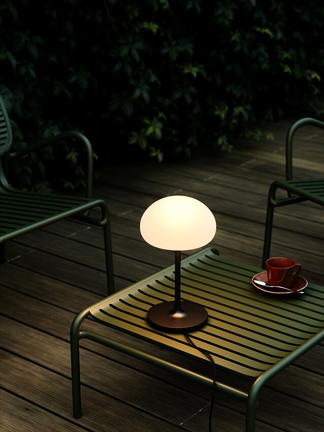 Sponge on a stick Batterielampe, schwarz